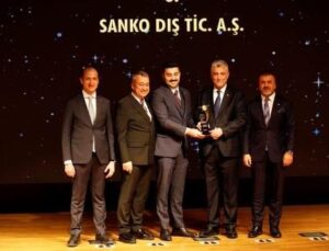 SANKO DIŞ TİCARET’E “İHRACATIN YILDIZI” ÖDÜLÜ