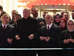 MİLLET KÜTÜPHANESİNİ CUMHURBAŞKANI AÇTI