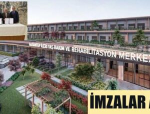 İLERİ YAŞ BAKIM VE REHABİLİTASYON MERKEZİ İMZALARI ATILDI