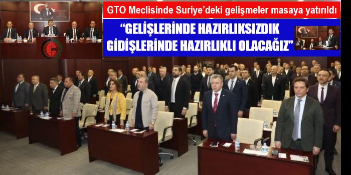“GELİŞLERİNDE HAZIRLIKSIZDIK GİDİŞLERİNDE HAZIRLIKLI OLACAĞIZ”