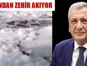“NİZİP ÇAYI’NDAN ZEHİR AKIYOR”
