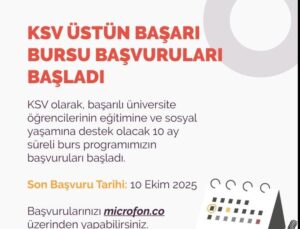 KSV ÜSTÜN BAŞARI BURSU BAŞVURULARI BAŞLADI