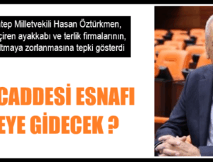 NİZİP CADDESİ ESNAFI NEREYE GİDECEK ?