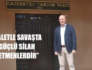 “CEHALETLE SAVAŞTAKİ EN GÜÇLÜ SİLAH ÖĞRETMENLERDİR”