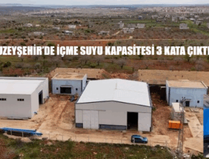 KUZEYŞEHİR’DE İÇME SUYU KAPASİTESİ 3 KATA ÇIKTI