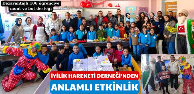 İYİLİK HAREKETİ DERNEĞİ’NDEN ANLAMLI ETKİNLİK