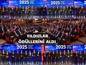 YILDIZLAR ÖDÜLLERİNİ  ALDI