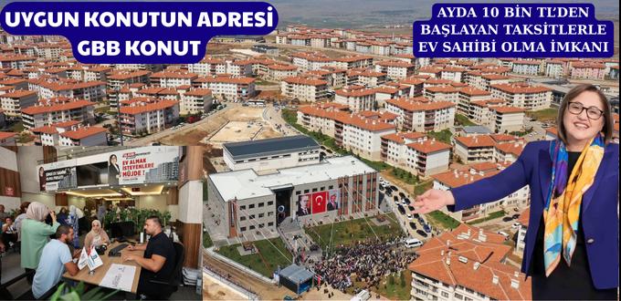 AYDA 10 BİN TL’DEN BAŞLAYAN TAKSİTLERLE EV SAHİBİ OLMA İMKANI