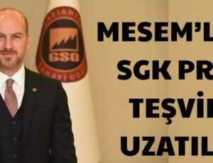 MESEM’LERE SGK PRİM TEŞVİKİ UZATILDI