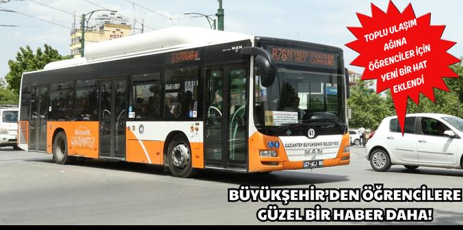 BÜYÜKŞEHİR’DEN ÖĞRENCİLERE GÜZEL BİR HABER DAHA!