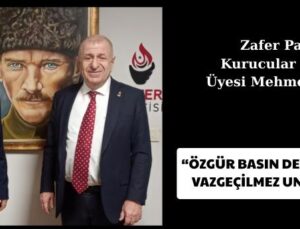 “ÖZGÜR BASIN DEMOKRASİNİN VAZGEÇİLMEZ UNSURUDUR”