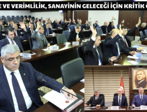 “DİJİTALLEŞME VE VERİMLİLİK, SANAYİNİN GELECEĞİ İÇİN KRİTİK ÖNEME SAHİP”