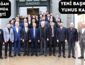 GAGİAD’DA YENİ BAŞKAN YUNUS KARA