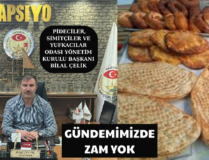 PİDE ZAMMI GÜNDEMİMİZDE ZAM YOK