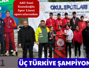 ASKSL SPORCULARINDAN ÜÇ TÜRKİYE ŞAMPİYONLUĞU