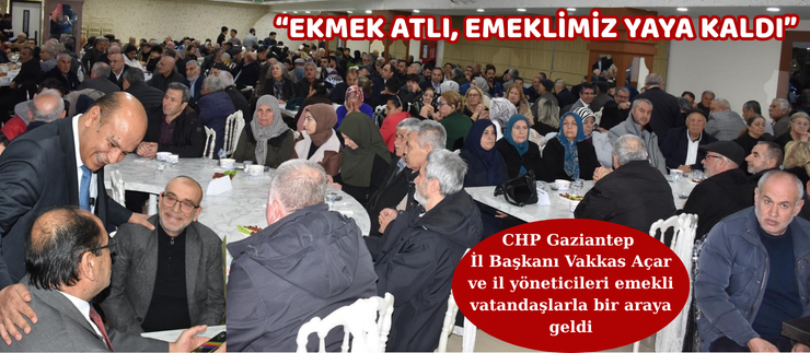 “EKMEK ATLI, EMEKLİMİZ YAYA KALDI”