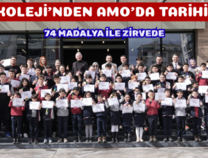 ERDEM KOLEJİ’NDEN AMO’DA TARİHİ BAŞARI