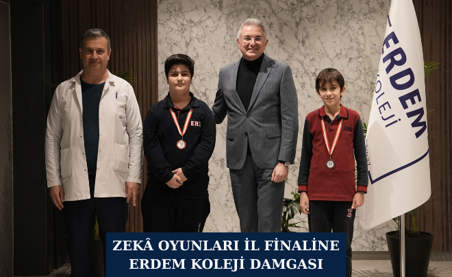 ZEKÂ OYUNLARI İL FİNALİNE ERDEM KOLEJİ DAMGASI