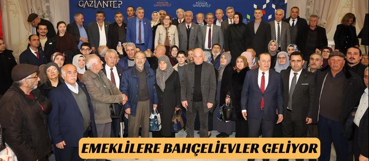 EMEKLİLERE BAHÇELİEVLER GELİYOR