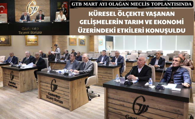 GTB MART AYI OLAĞAN MECLİS TOPLANTISI