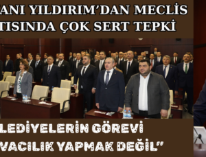  “BELEDİYELERİN GÖREVİ BAKLAVACILIK YAPMAK DEĞİLDİR”