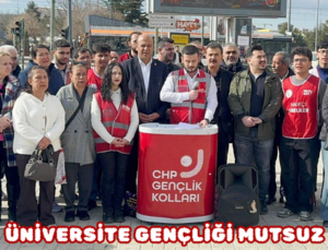 ÜNİVERSİTE GENÇLİĞİ MUTSUZ