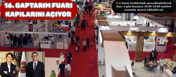 GAPTARIM FUARI KAPILARINI AÇIYOR