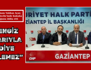 “ALİ CENGİZ OYUNLARIYLA BELEDİYE YÖNETİLEMEZ”