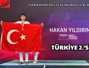 TAEKWONDO’DA ULUSLARARASI GURUR