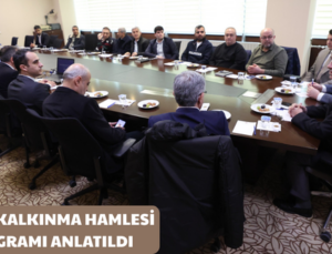 GSO’DA YEREL KALKINMA HAMLESİ TEŞVİK PROGRAMI ANLATILDI