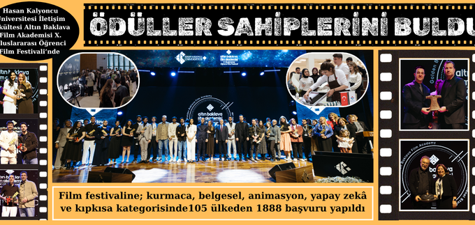ÖDÜLLER SAHİPLERİNİ BULDU