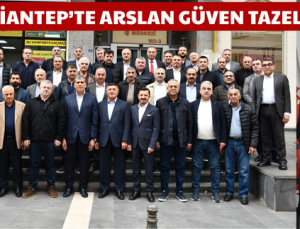 MAREV GAZİANTEP’TE ARSLAN GÜVEN TAZELEDİ
