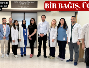 BİR BAĞIŞ, ÜÇ HAYAT