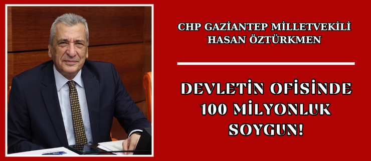 DEVLETİN OFİSİNDE 100 MİLYONLUK SOYGUN!