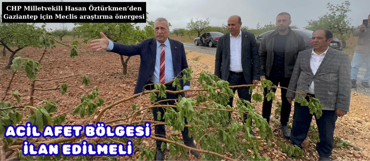 ACİL AFET BÖLGESİ İLAN EDİLMELİ