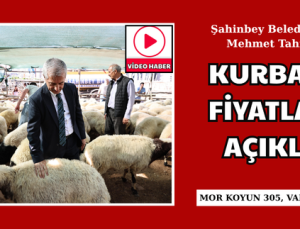 KURBANLIK FİYATLARINI AÇIKLADI