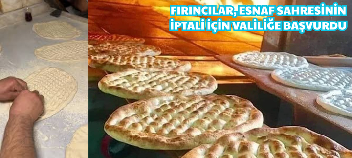 FIRINCILAR, ESNAF SAHRESİNİN İPTALİ İÇİN VALİLİĞE BAŞVURDU