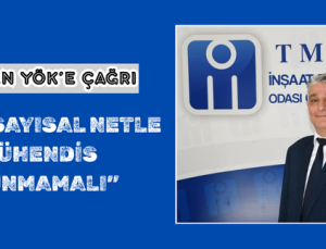 İMO’DAN YÖK’E ÇAĞRI
