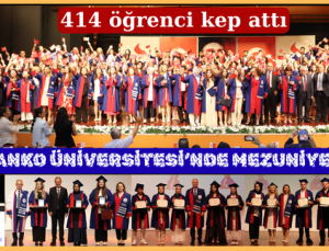 SANKO ÜNİVERSİTESİ’NDE MEZUNİYET HEYECANI