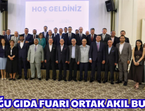 ORTADOĞU GIDA FUARI ORTAK AKIL BULUŞMASI