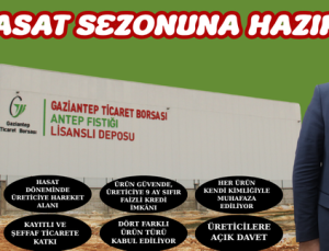 YENİ HASAT SEZONUNA HAZIR