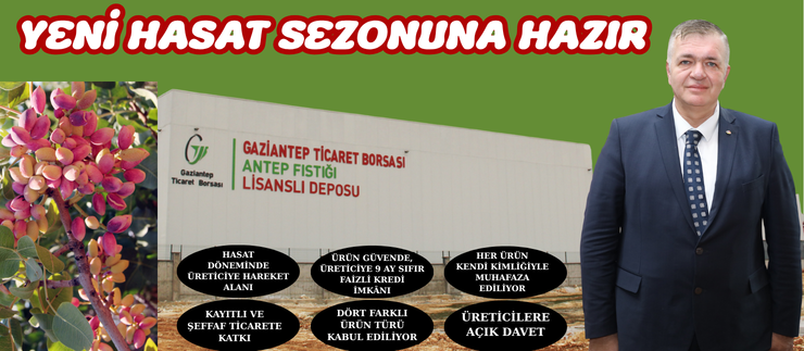 YENİ HASAT SEZONUNA HAZIR