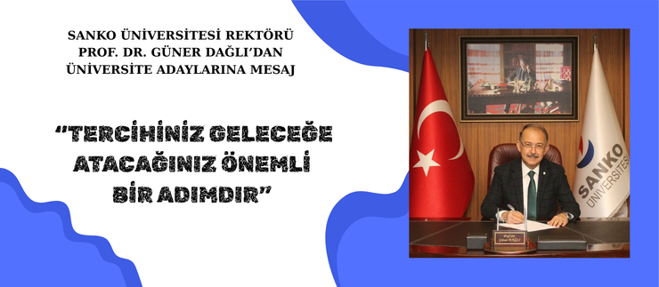 “TERCİHİNİZ GELECEĞE ATACAĞINIZ ÖNEMLİ BİR ADIMDIR”