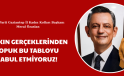 HALKIN GERÇEKLERİNDEN KOPUK BU TABLOYU KABUL ETMİYORUZ!