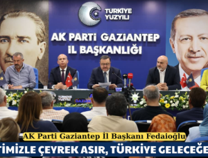 “MİLLETİMİZLE ÇEYREK ASIR, TÜRKİYE GELECEĞE HAZIR”