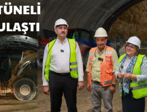 DÜLÜK TÜNELİ YARIYA ULAŞTI