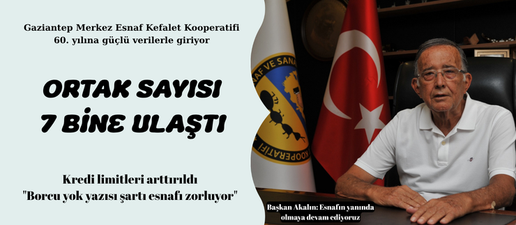 ORTAK SAYISI 7 BİNE ULAŞTI