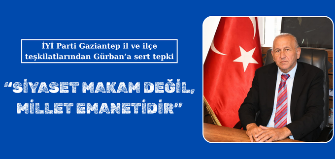 “SİYASET MAKAM DEĞİL, MİLLET EMANETİDİR”
