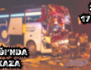 NURDAĞI’NDA FECİ KAZA: 2 ÖLÜ, 17 YARALI