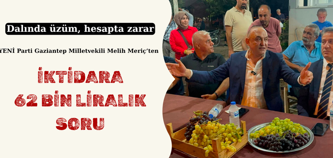 İKTİDARA 62 BİN LİRALIK SORU